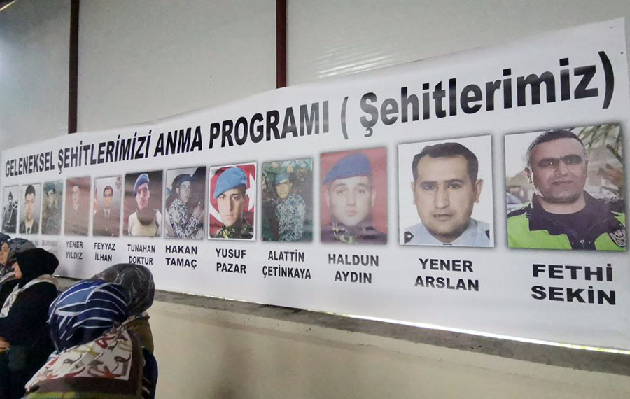 Mudanya’da şehitler için mevlit okutuldu