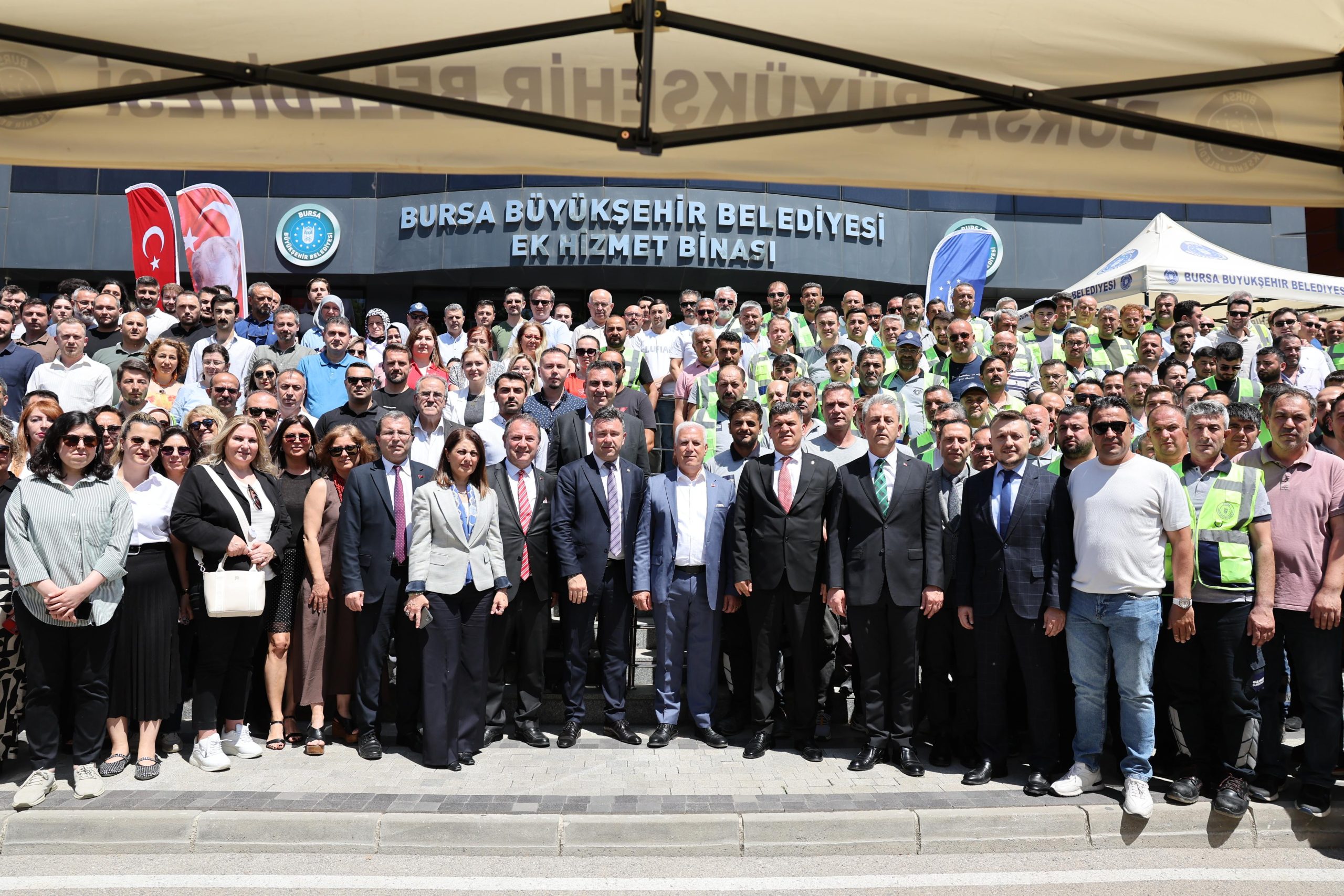 Büyükşehir’de bayramlaşma