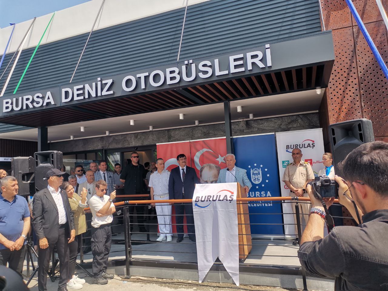 Modernize edilen BUDO İskesi açılışı törenle yapıldı