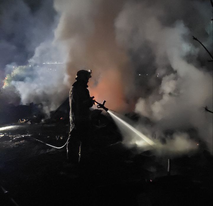 Mudanya’da bağ evi yandı !