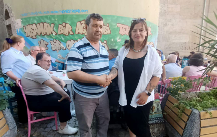 Mudanya Engelsiz Yaşam Derneği’nde nöbet değişimi