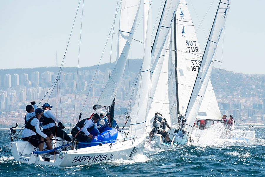 13. TAYK–Eker Olympos Regatta’da J70 Fırtınası Yaşandı