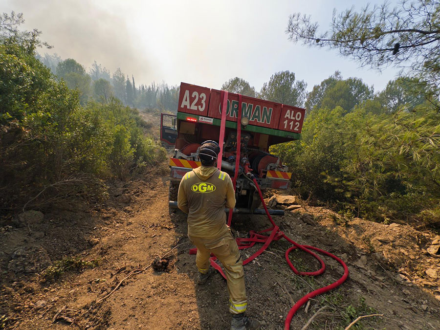 Çıkan 85 yangının çoğu ihmal ve dikkatsizlikten