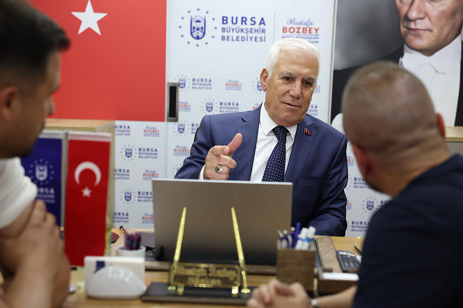 Başkan Bozbey: Bursa’yı halkımızla birlikte yönetiyoruz