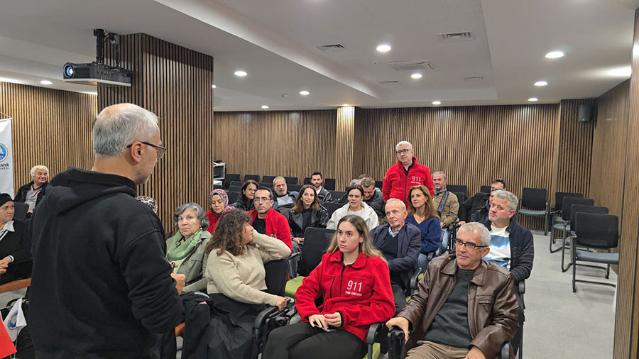 911 Gönüllüleri Afetlere Karşı Eğitimlerini Aralıksız Sürdürüyor
