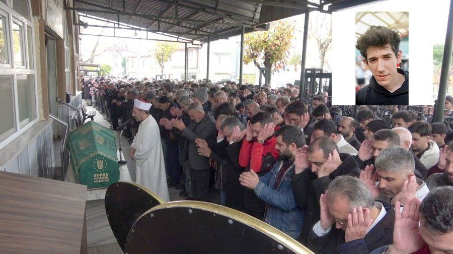 Mudanya sahilinde cansız bedeni Berat Yavuz, toprağa verildi