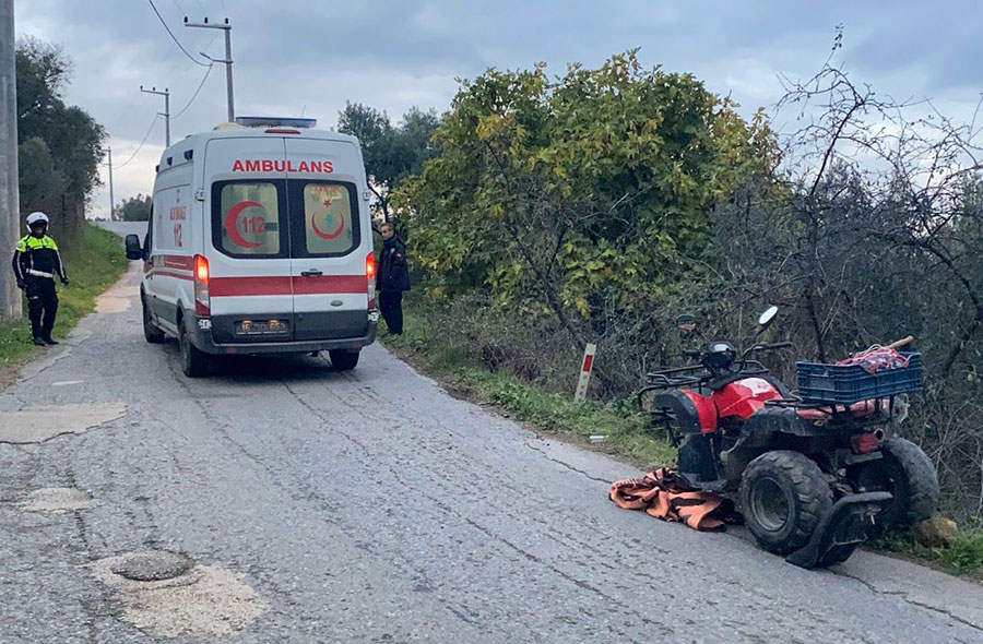 Mudanya’da ATV kazası!