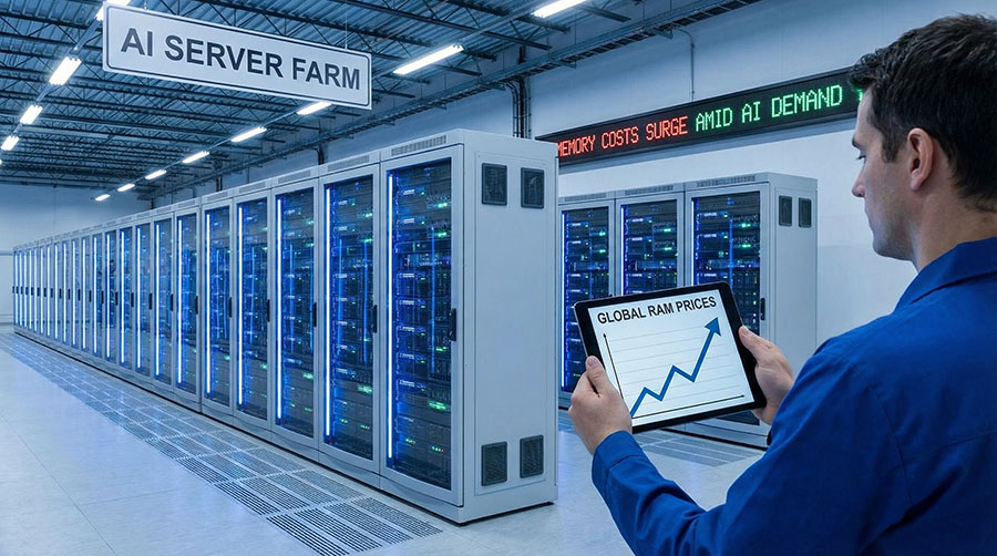 Yapay Zeka Talebi RAM Piyasasını Zorluyor