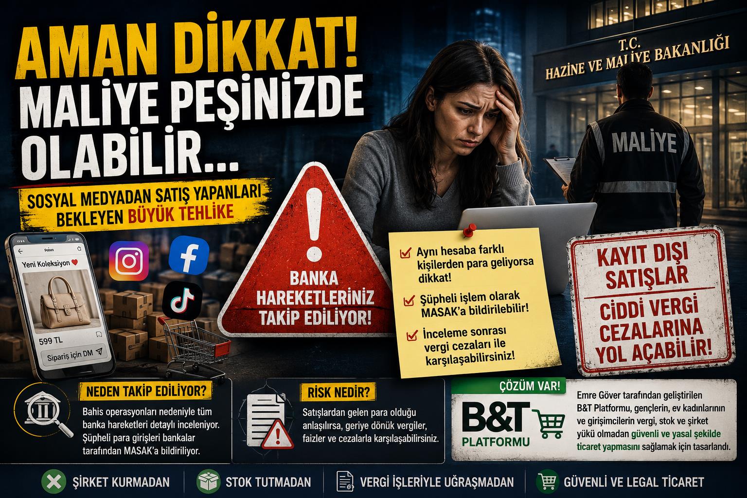 Aman Dikkat! Maliye Peşinizde Olabilir… 